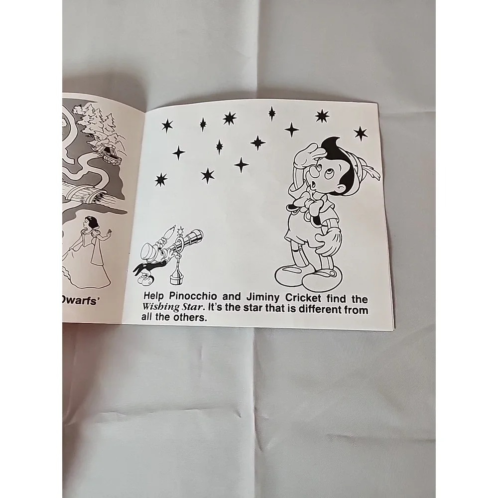 Vintage Disney Mickey's Busy Book 1986 Rare Fan Gift‎ New